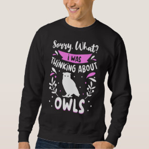 Owl Outfit For Owl Bird Apparel Women Girls 2 Sweatshirt