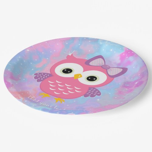 Owl Paper Plate