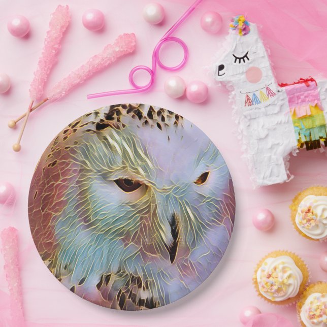 OWL PAPER PLATES (Party)