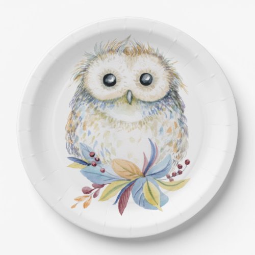 Owl Paper Plates