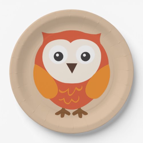 Owl Paper Plates