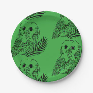 Owl Paper Plates