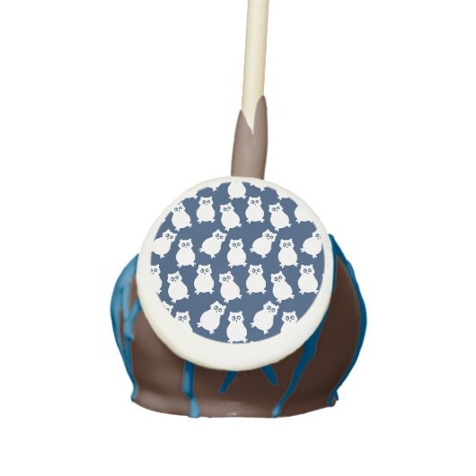 Owl Party Birthday  Cake Pops (Front)