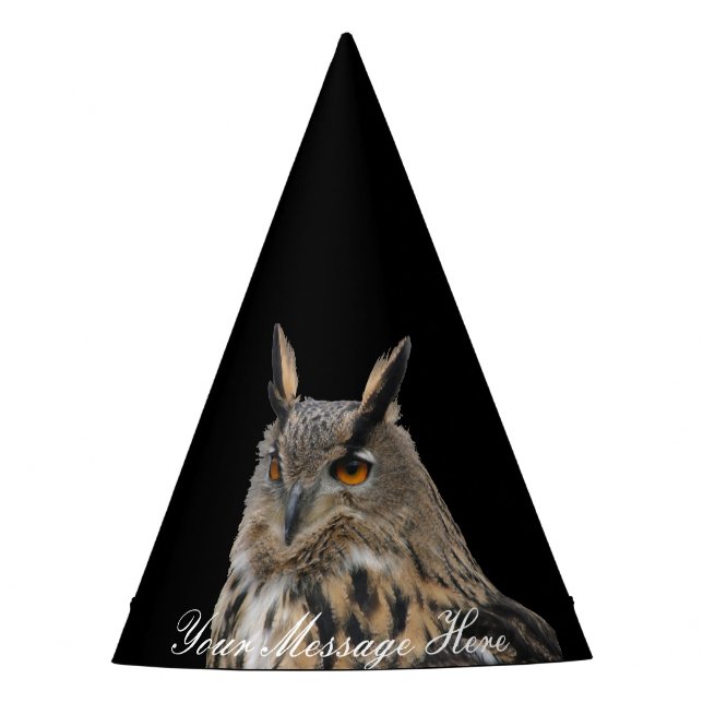Owl Party Hat (Front)