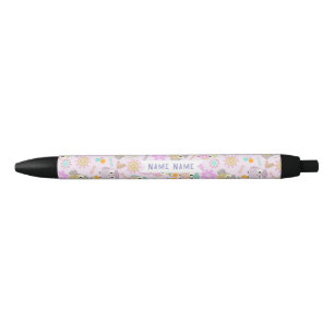Owl Pastel Pink Pen