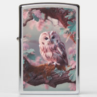 Owl perched on an Oak Tree