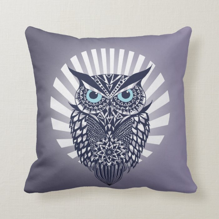 owl pillow