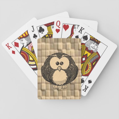 Owl Playing Card Deck