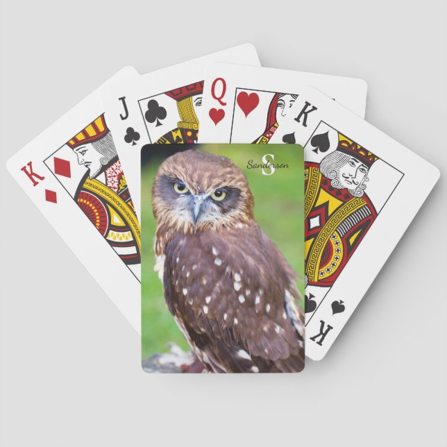 Owl Playing cards (Back)
