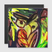 Owl playing night  (Front/Back)