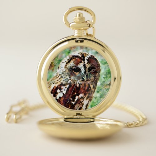 OWL POCKET WATCH