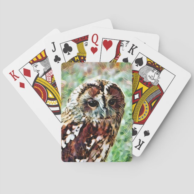 OWL POKER CARDS (Back)