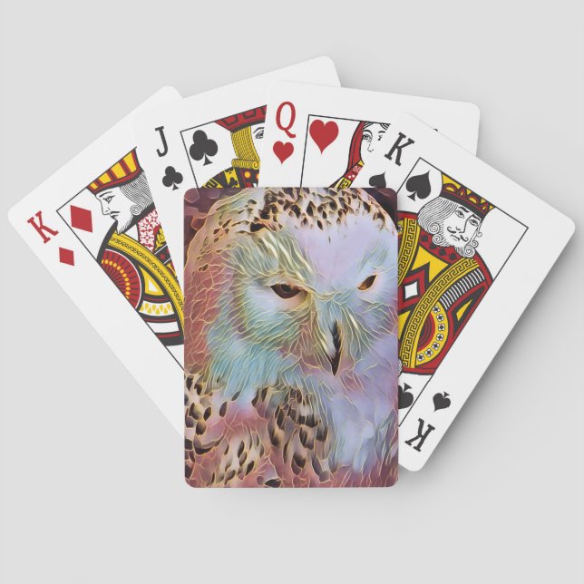 OWL POKER CARDS (Back)