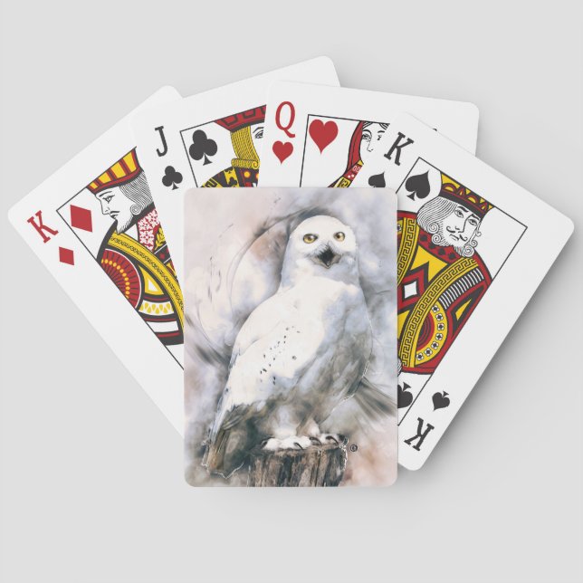 Owl Poker Cards (Back)