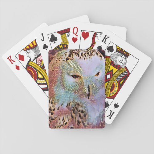OWL POKER CARDS