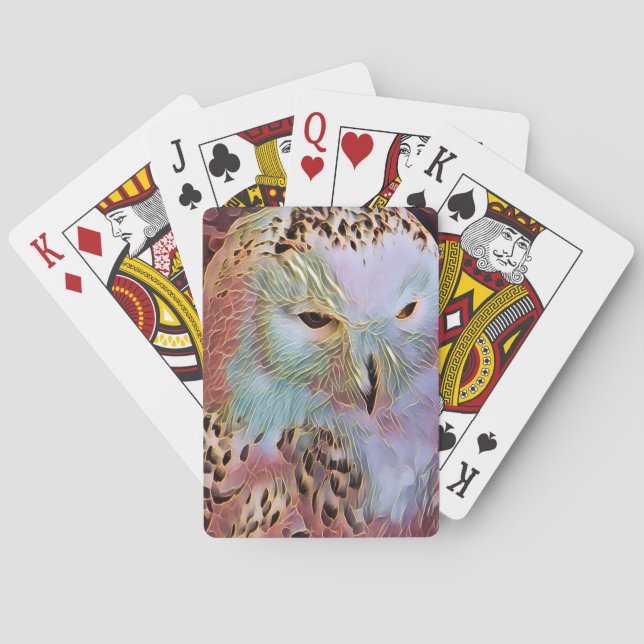 OWL POKER CARDS (Back)