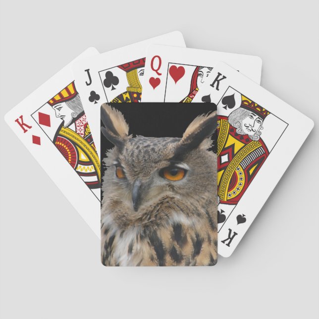 Owl Poker Cards (Back)