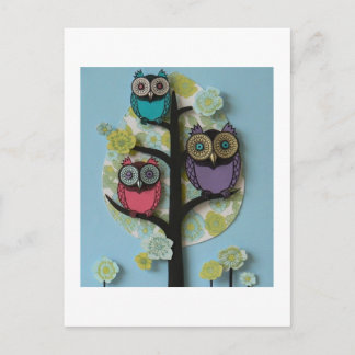 owl postcard