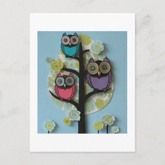 owl postcard (Front)