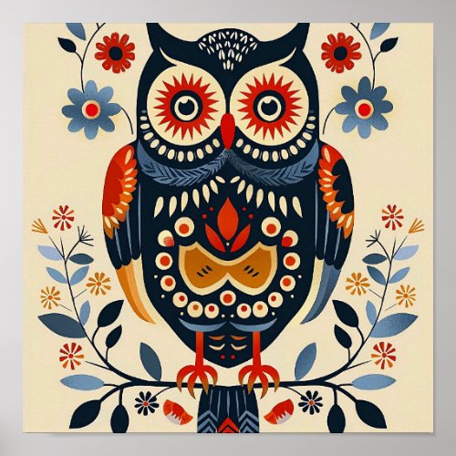 Owl Poster