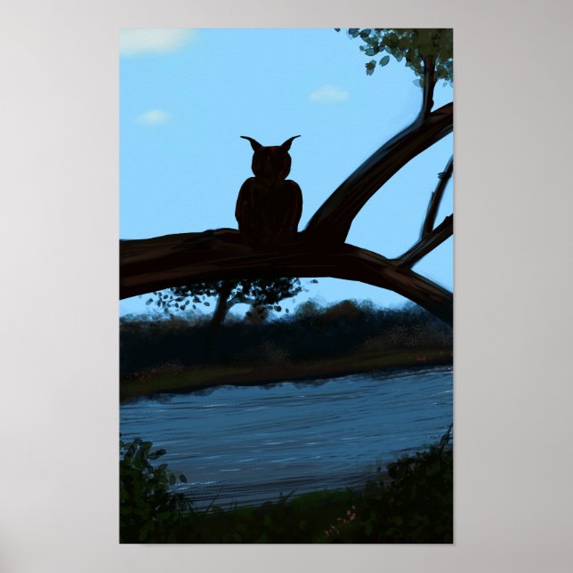 Owl Poster (Matte) (Front)