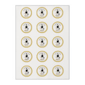 Owl Preschool / Kindergarten Graduation Party Edible Frosting Rounds (Sheet)