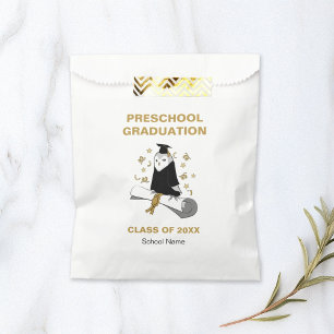 Owl Preschool / Kindergarten Graduation Party Favor Bag