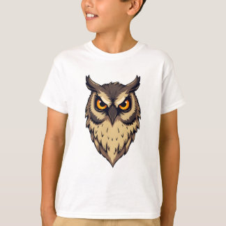 Owl Print Design  T-Shirt