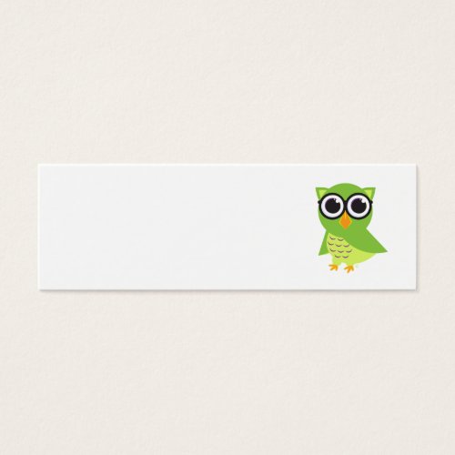 Owl Profile Card Business Card Templates