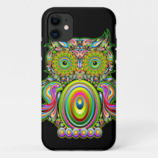 Owl Psychedelic Popart iPhone 5 Cases