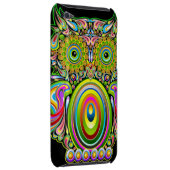 Owl Psychedelic Popart iPod Touch case (Back/Right)