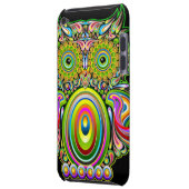 Owl Psychedelic Popart iPod Touch case (Back Left)