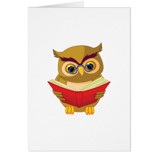 Owl Reading Cards (Front)