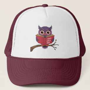 Owl Reading Hat