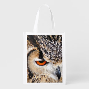 OWL REUSABLE GROCERY BAG