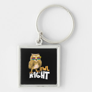 Owl Right Keychain