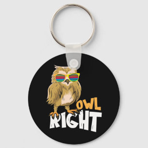 Owl Right Keychain