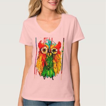 Owl Shirt by Melmo_666 at Zazzle