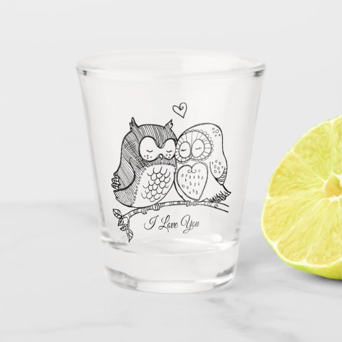 Owl Shot Glass