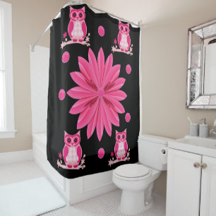 Owl Shower Curtain