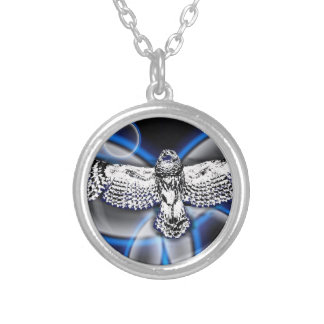 Owl Silver Plated Necklace