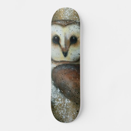 Owl skate deck