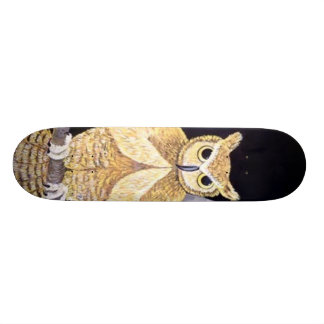 Owl Skateboard Deck