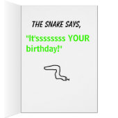 owl & snake say cards (Inside (Right))