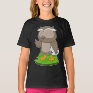 Owl Soccer player Soccer T-Shirt