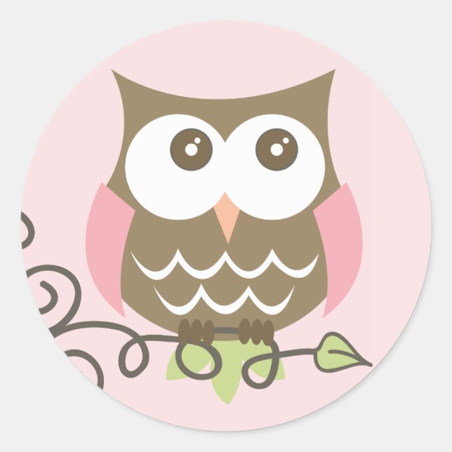 Owl Sticker (Front)