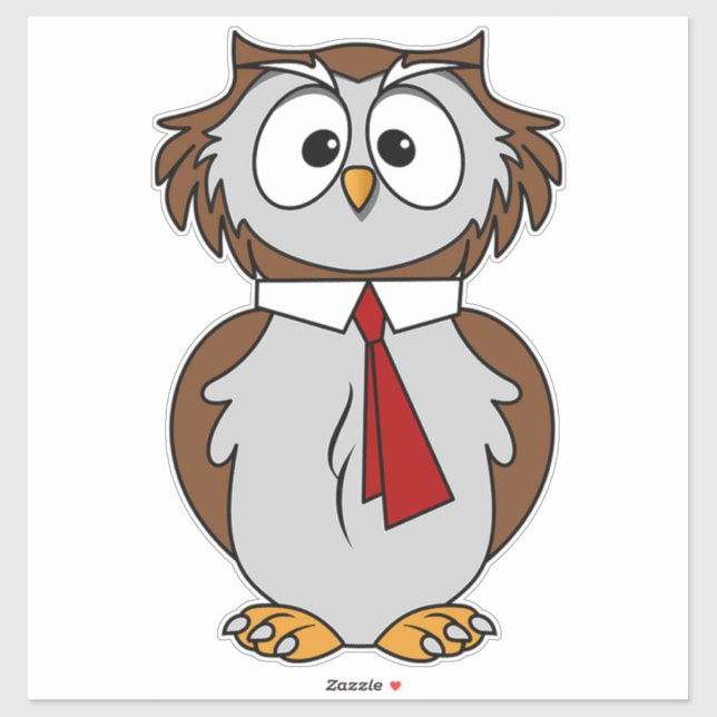 Owl Sticker (Sheet)