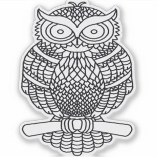 Owl - Sticker
