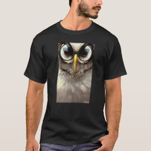 Owl Sunglasses Wild Animal Bird Forest Nature 1 T-Shirt