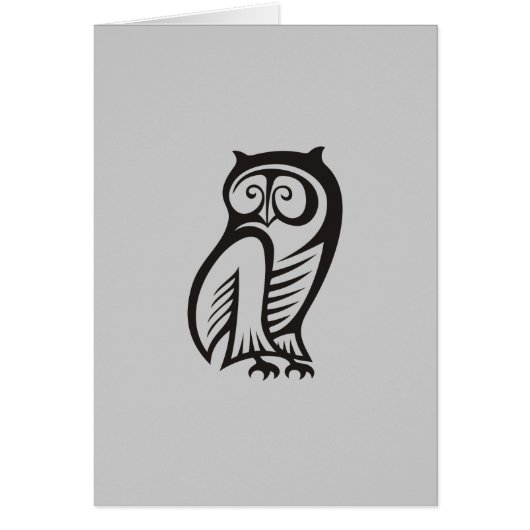 Owl Symbol Black (Front)